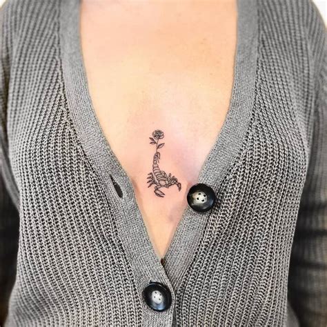 female small sternum tattoo|31 Small sternum tattoo ideas 